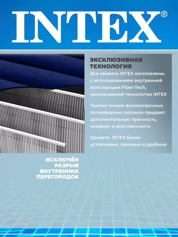 Надувной матрас INTEX 76×191×25 см-1