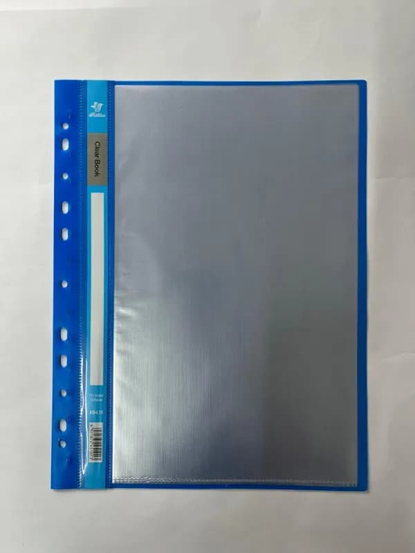 Файловая папка 10 листов синяя-1