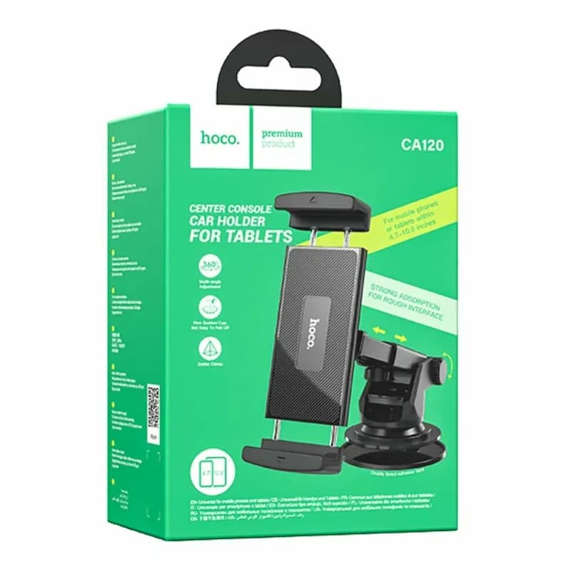 Автомобильный держатель HOCO CA120 для планшетов и смартфонов-7